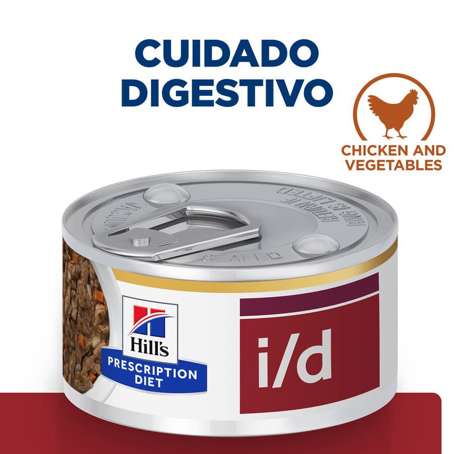 354 g Hill's Prescription Diet Digestive Care i/d Perros Lata Estofado Pollo y Verduras, , large Imagen numero 2